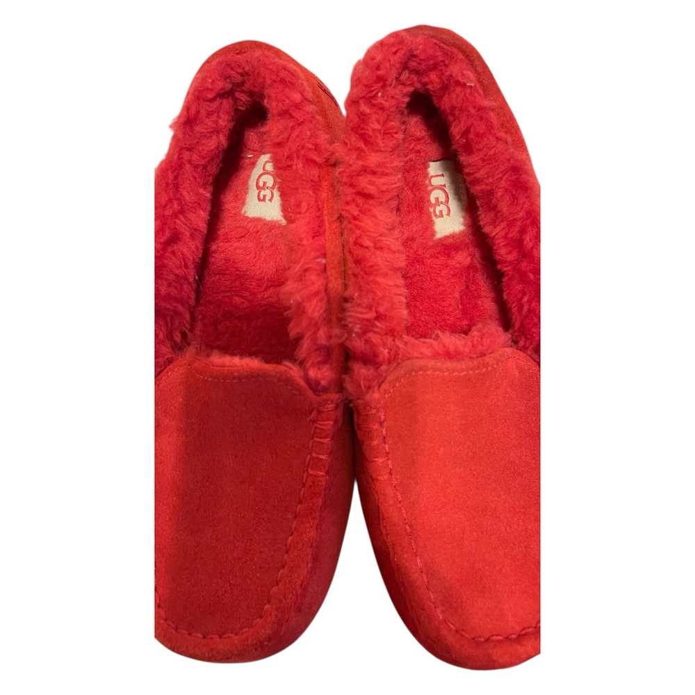 UGG Women's Red Cozy Moccasin Slippers - Picture 10 of 10